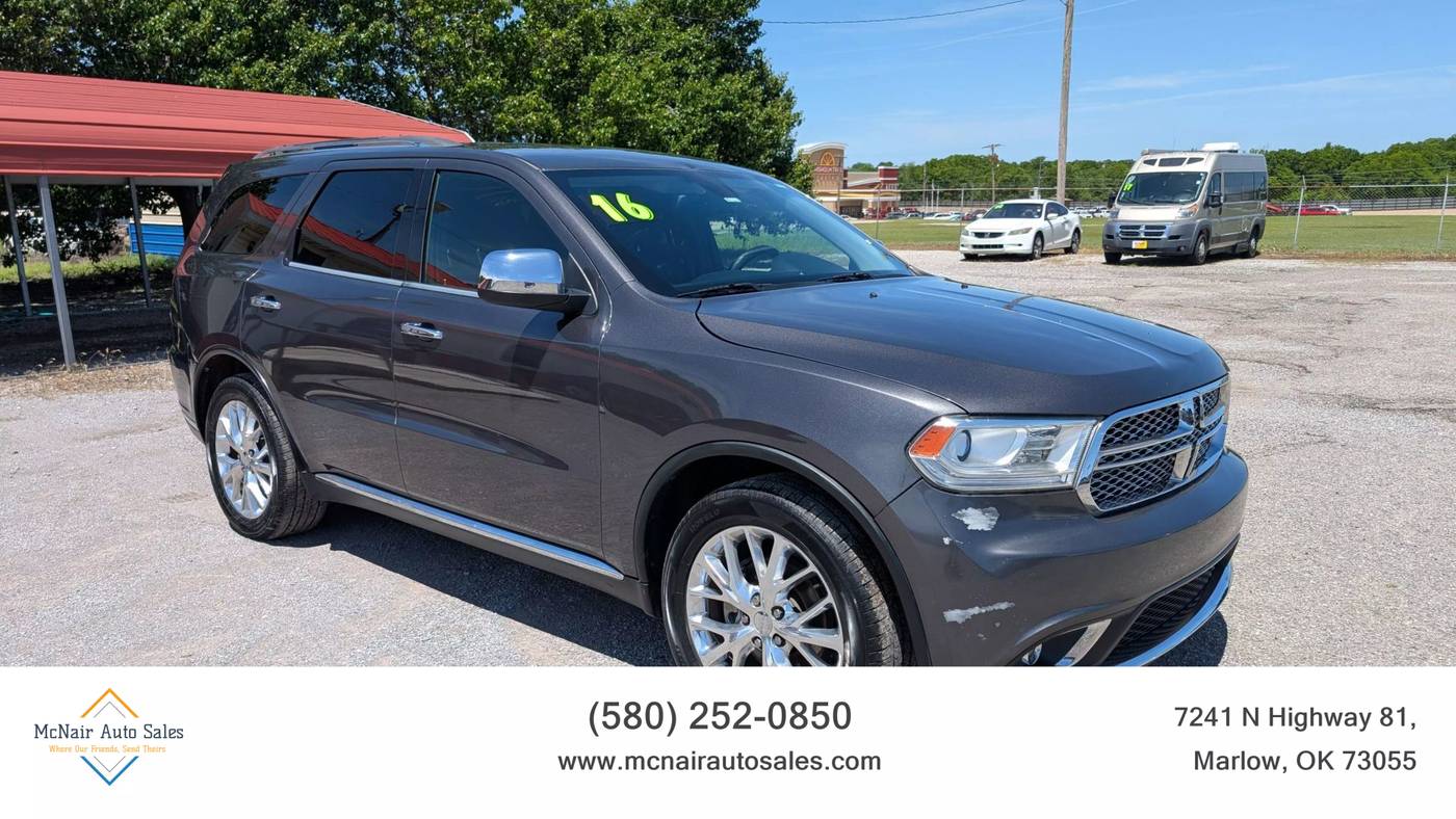2016 Dodge Durango SXT — SUV — 136,989 mi — Duncan, OK
