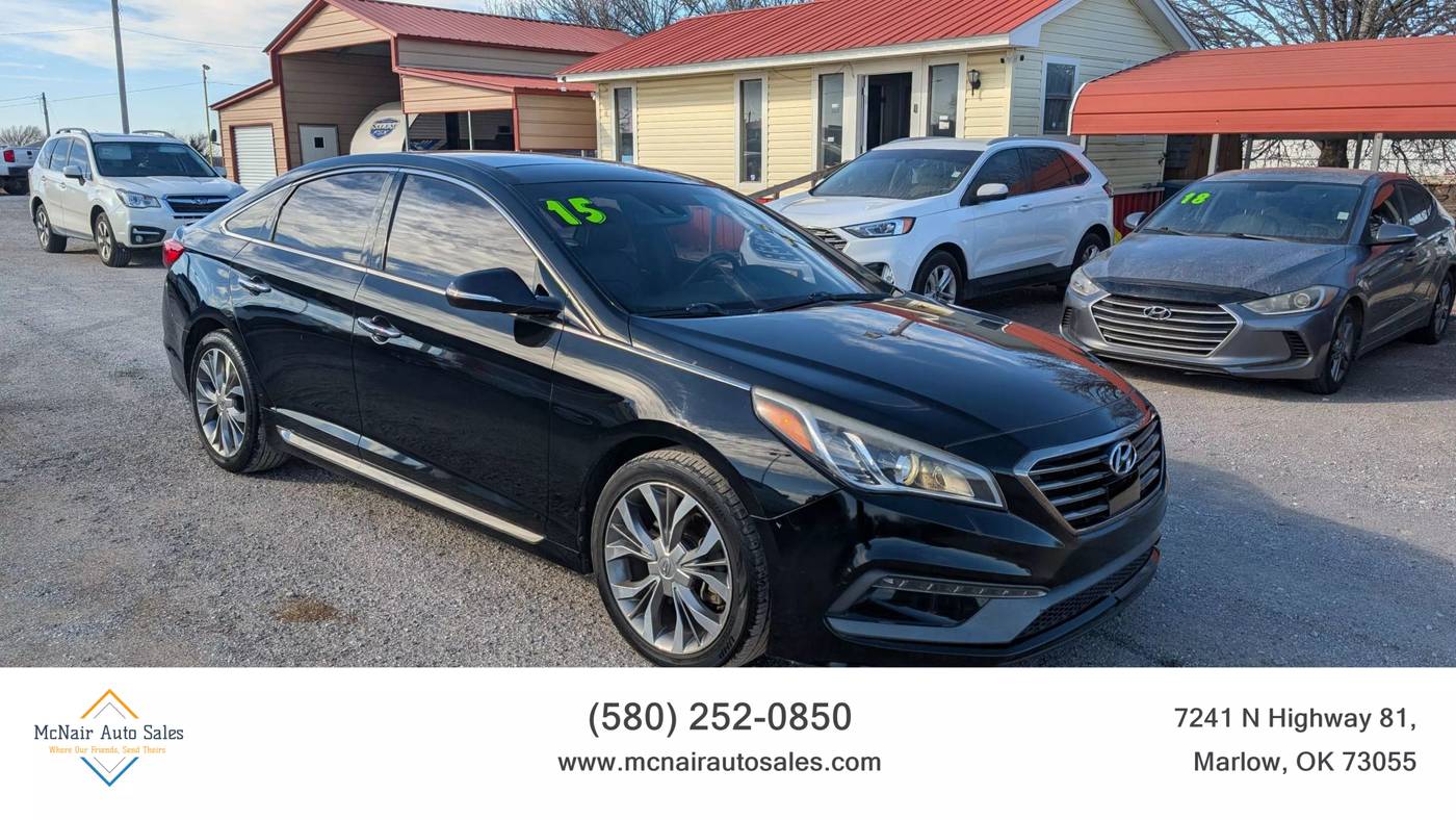 2015 Hyundai Sonata Limited 2.0T — Sedan — 96,838 mi — Duncan, OK