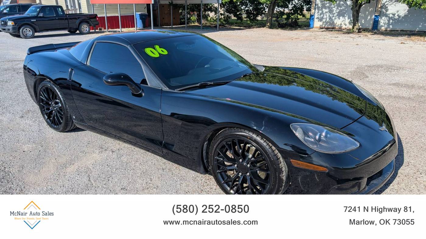 2006 Chevrolet Corvette Base — Coupe — 125,165 mi — Duncan, OK