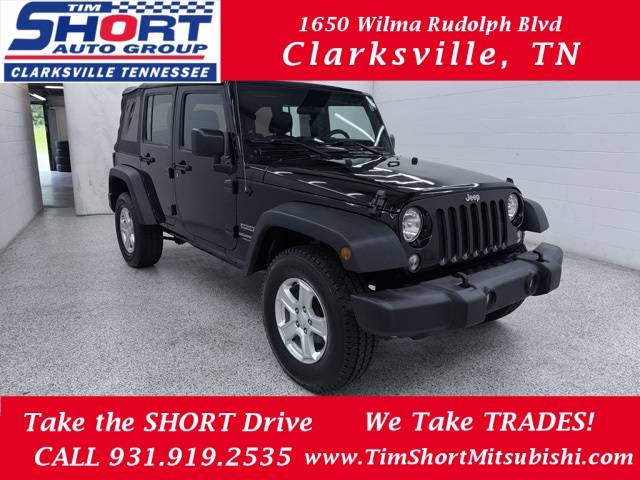 2017 Jeep Wrangler Sport — SUV — 74,559 mi — Clarksville, TN
