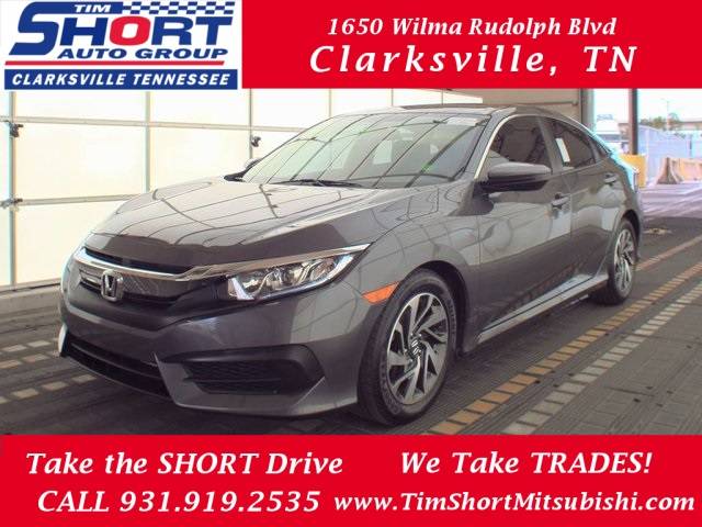 2018 Honda Civic EX — Sedan — 62,448 mi — Clarksville, TN