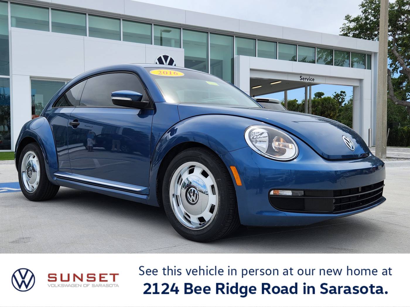 2016 Volkswagen Beetle 1.8T Classic — Hatchback — 30,489 mi — Sarasota, FL
