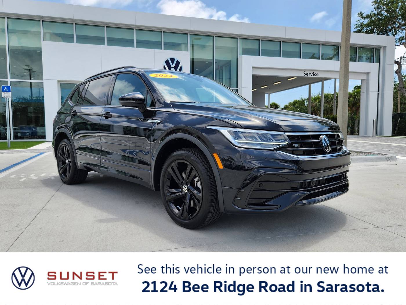 2024 Volkswagen Tiguan SE R-Line Black — SUV — 7,830 mi — Sarasota, FL