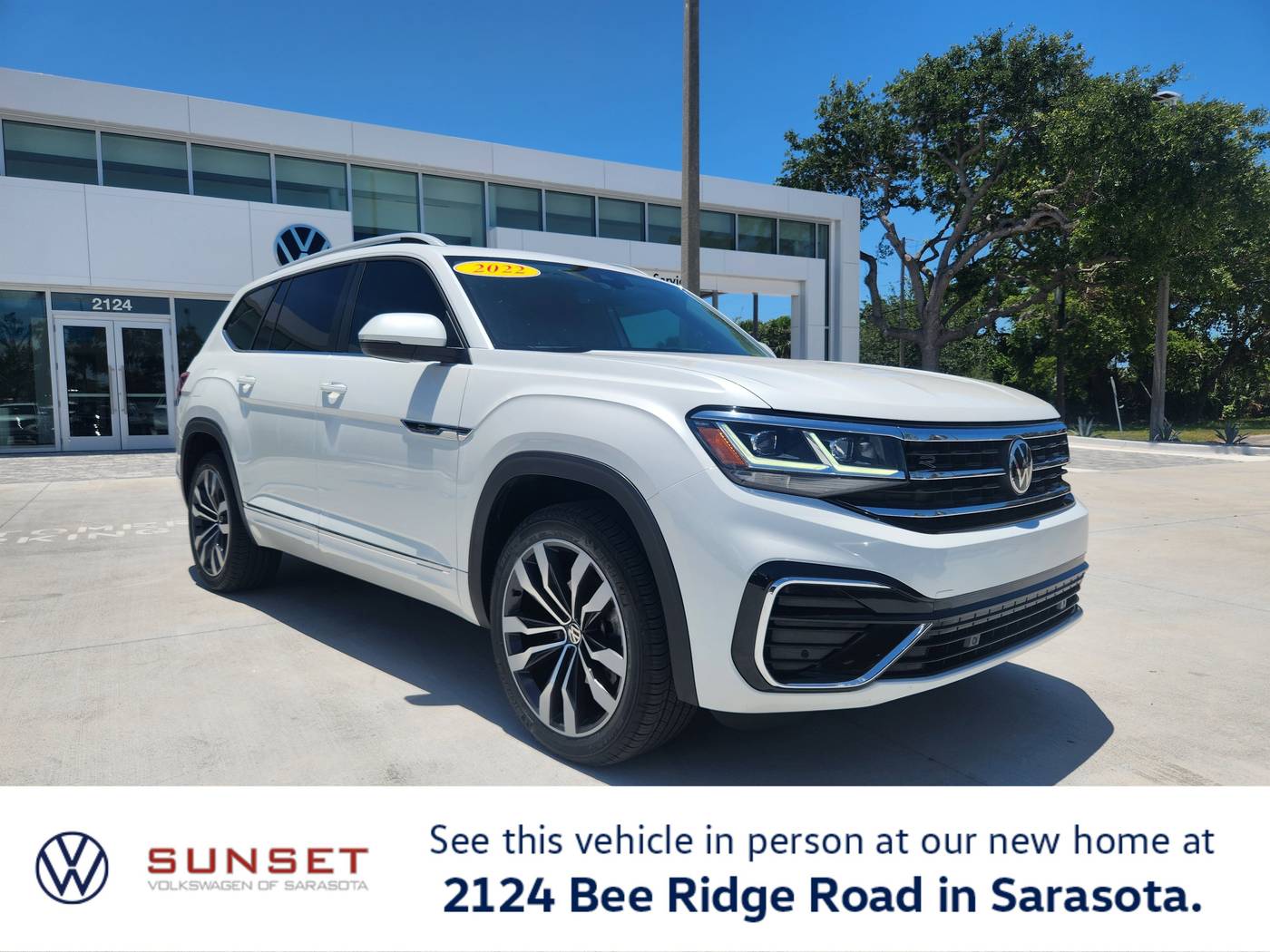2022 Volkswagen Atlas SEL R-Line — SUV — 77,200 mi — Sarasota, FL