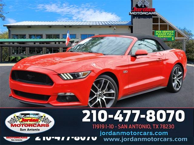 2015 Ford Mustang GT Premium — Convertible — 60,447 mi — San Antonio, TX