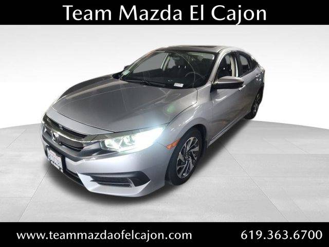 2018 Honda Civic EX — Sedan — 87,478 mi — El Cajon, CA
