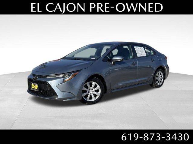 2021 Toyota Corolla LE — Sedan — 60,189 mi — El Cajon, CA