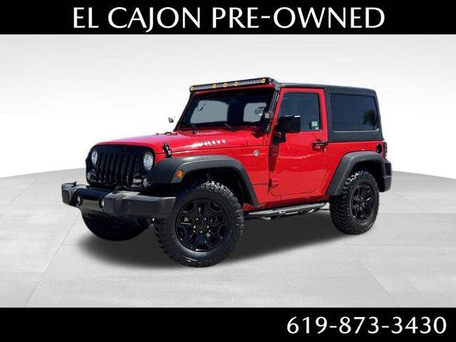 2018 Jeep Wrangler Willys Wheeler W — SUV — 36,863 mi — El Cajon, CA