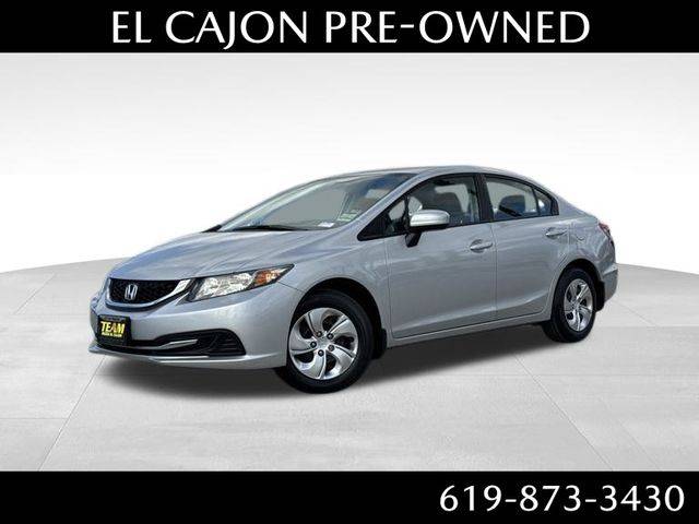 2015 Honda Civic LX — Sedan — 78,083 mi — El Cajon, CA