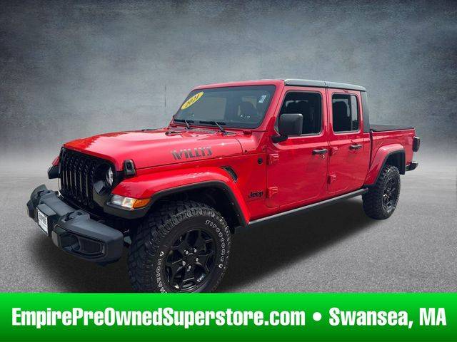 2021 Jeep Gladiator Willys — Pickup Truck — 39,346 mi — Swansea, MA
