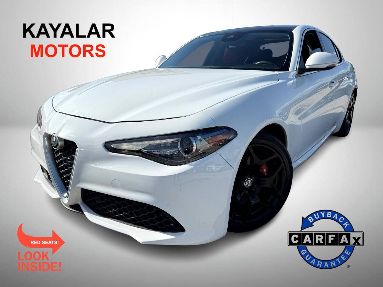 2018 Alfa Romeo Giulia Ti — Sedan — 77,399 mi — Houston, TX