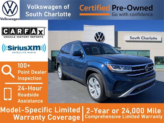 2021 Volkswagen Atlas SE with Technology — SUV — 16,199 mi — Cornelius, NC