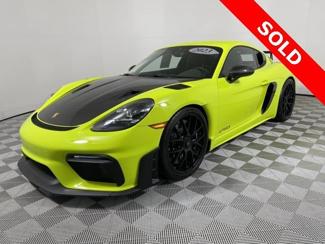 2023 Porsche 718 Cayman GT4 RS — Coupe — 1,215 mi — Cornelius, NC