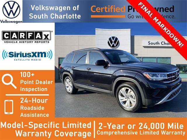 2021 Volkswagen Atlas SE with Technology — SUV — 20,659 mi — Cornelius, NC