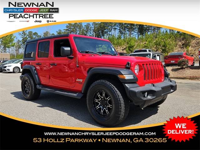 2018 Jeep Wrangler Sport S — SUV — 100,669 mi — Cornelius, NC