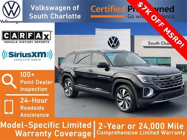 2024 Volkswagen Atlas SEL — SUV — 4,864 mi — Cornelius, NC