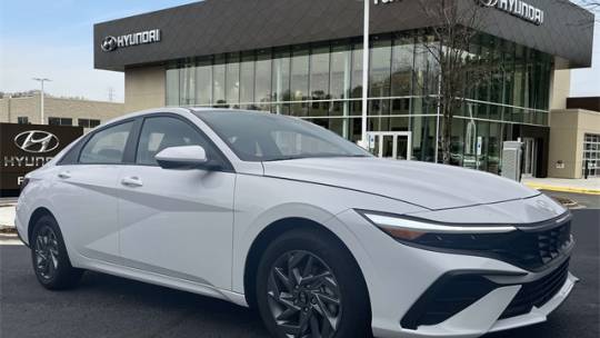 2024 Hyundai Elantra Hybrid Blue — Sedan — 5,575 mi — Fort Mill, SC