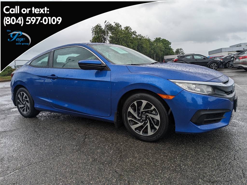 2017 Honda Civic LX-P — Coupe — 38,790 mi — Henrico, VA