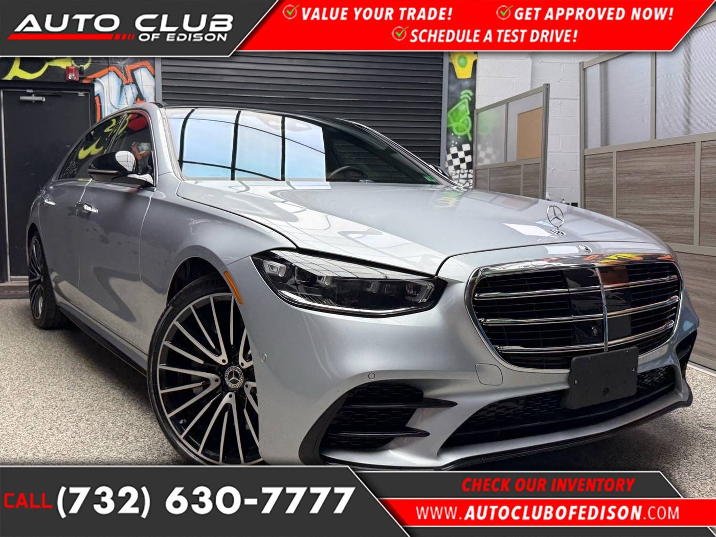2021 Mercedes-Benz S-Class S 580 — Sedan — 54,321 mi — Edison, NJ