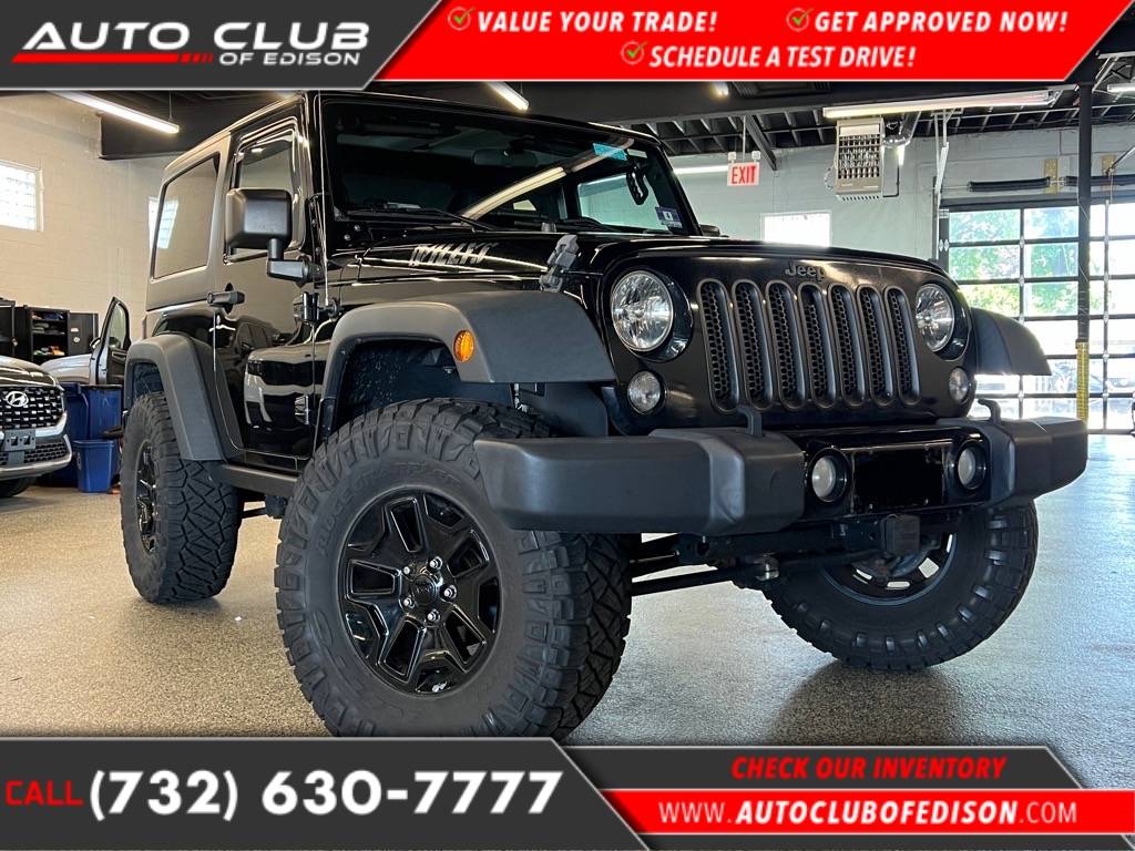 2015 Jeep Wrangler Willys Wheeler — SUV — 56,344 mi — Edison, NJ