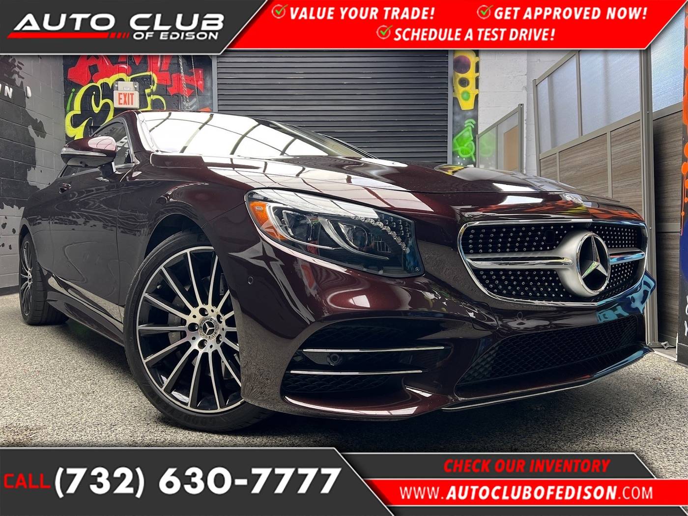 2019 Mercedes-Benz S-Class S 560 — Coupe — 31,548 mi — Edison, NJ