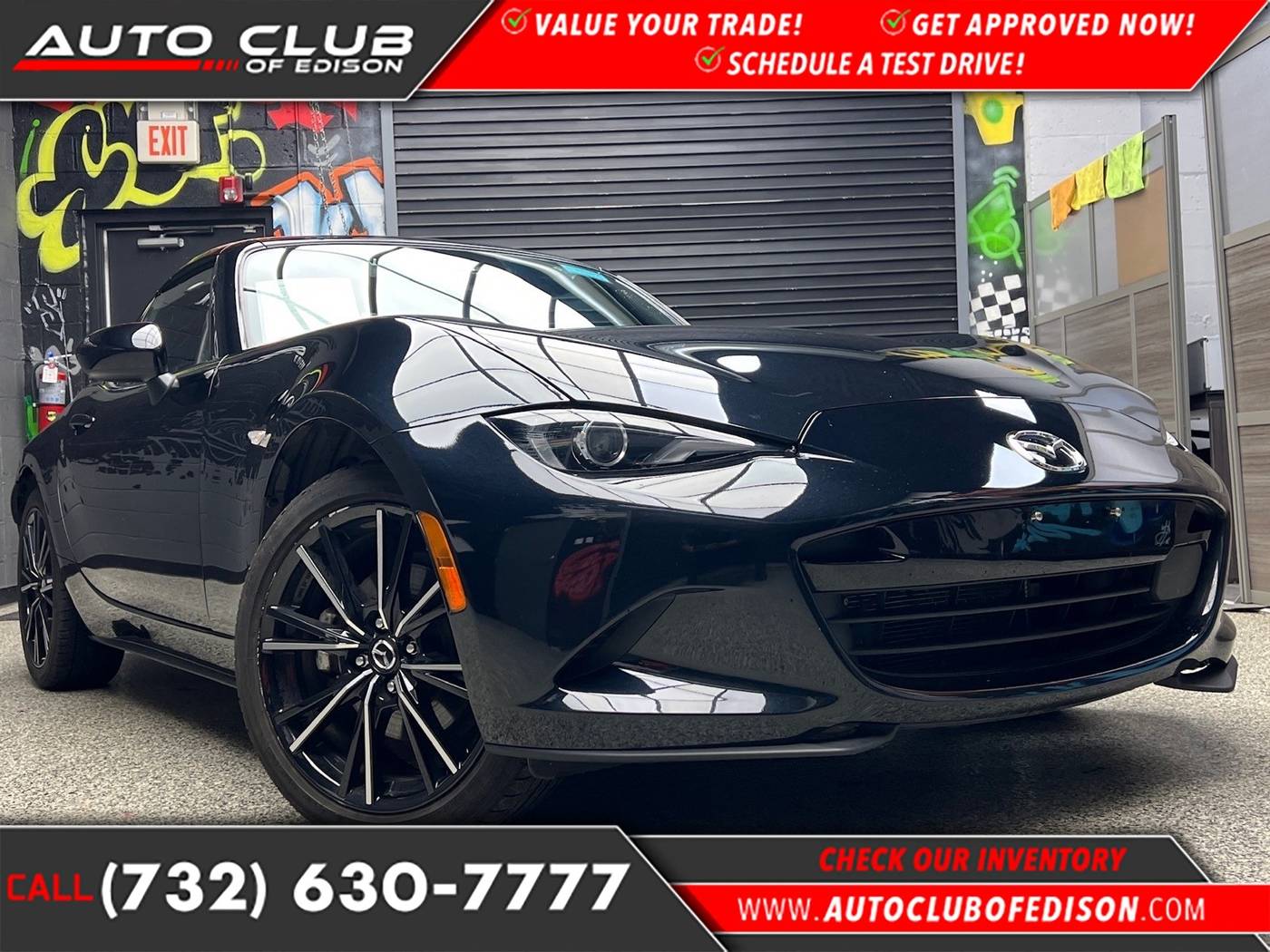 2025 Mazda MX-5 Miata Grand Touring — Convertible — 19,707 mi — Edison, NJ