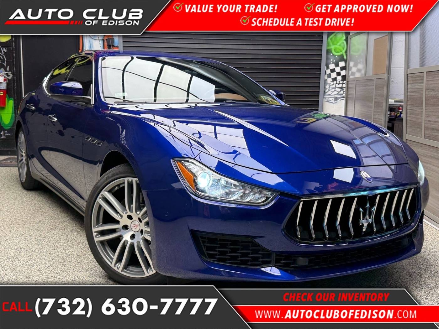 2018 Maserati Ghibli S Q4 — Sedan — 32,803 mi — Edison, NJ
