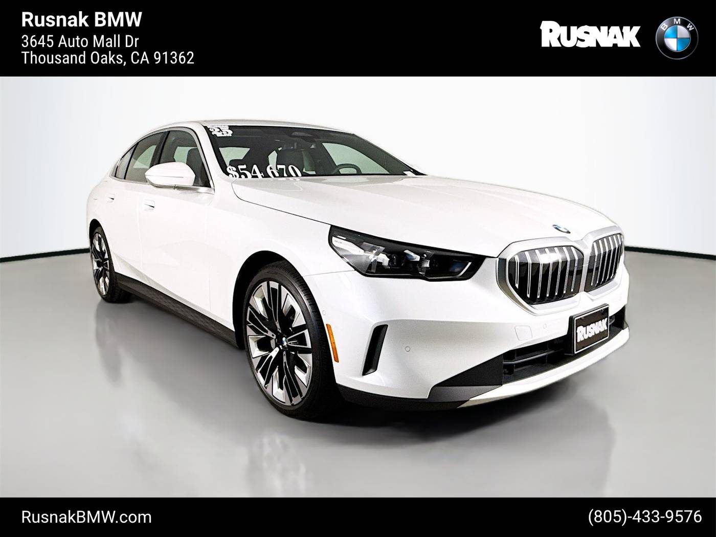 2025 BMW 5 Series 530i — Sedan — 6,858 mi — Thousand Oaks, CA