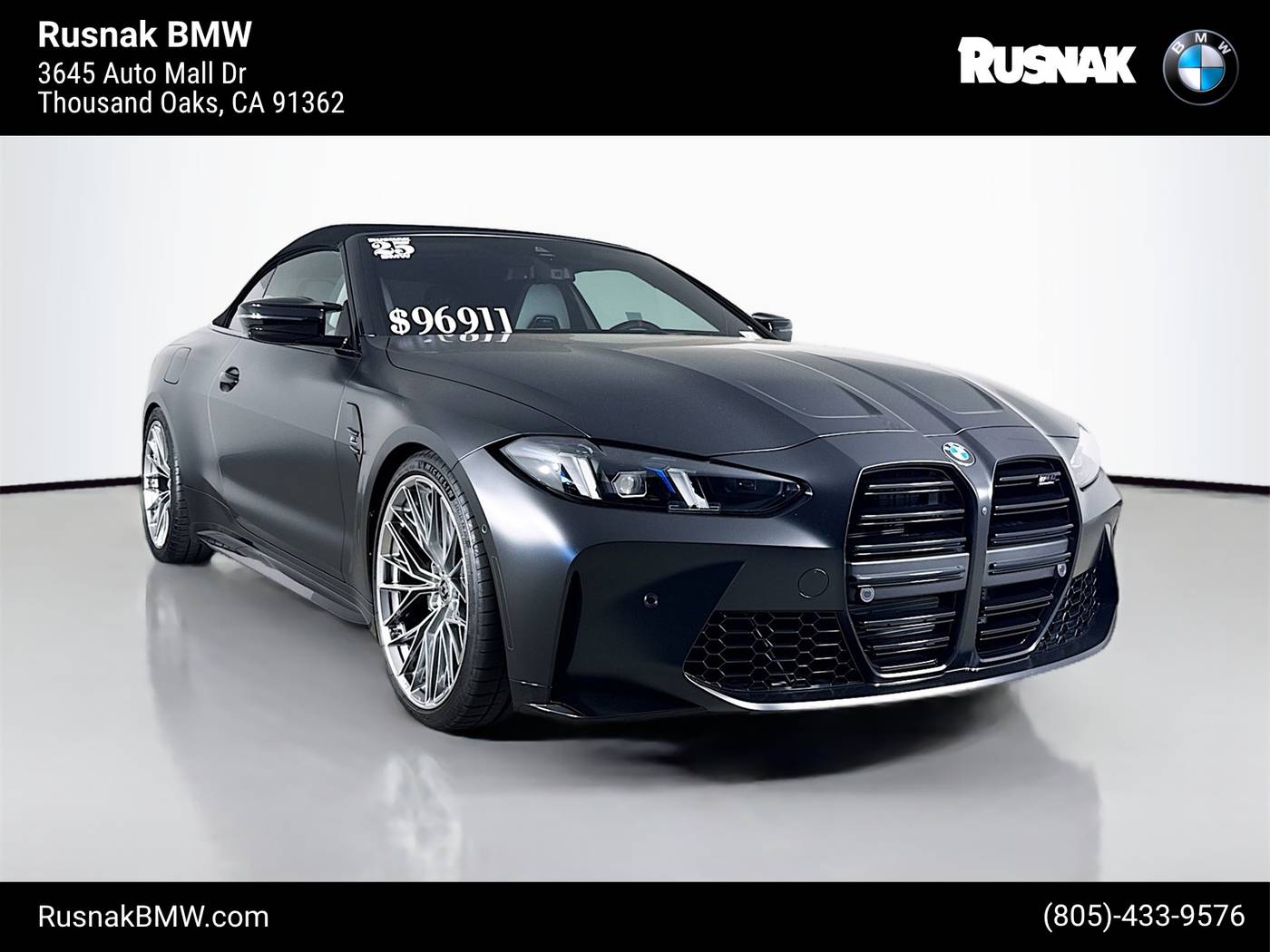 2025 BMW M4 Competition — Convertible — 1,547 mi — Thousand Oaks, CA
