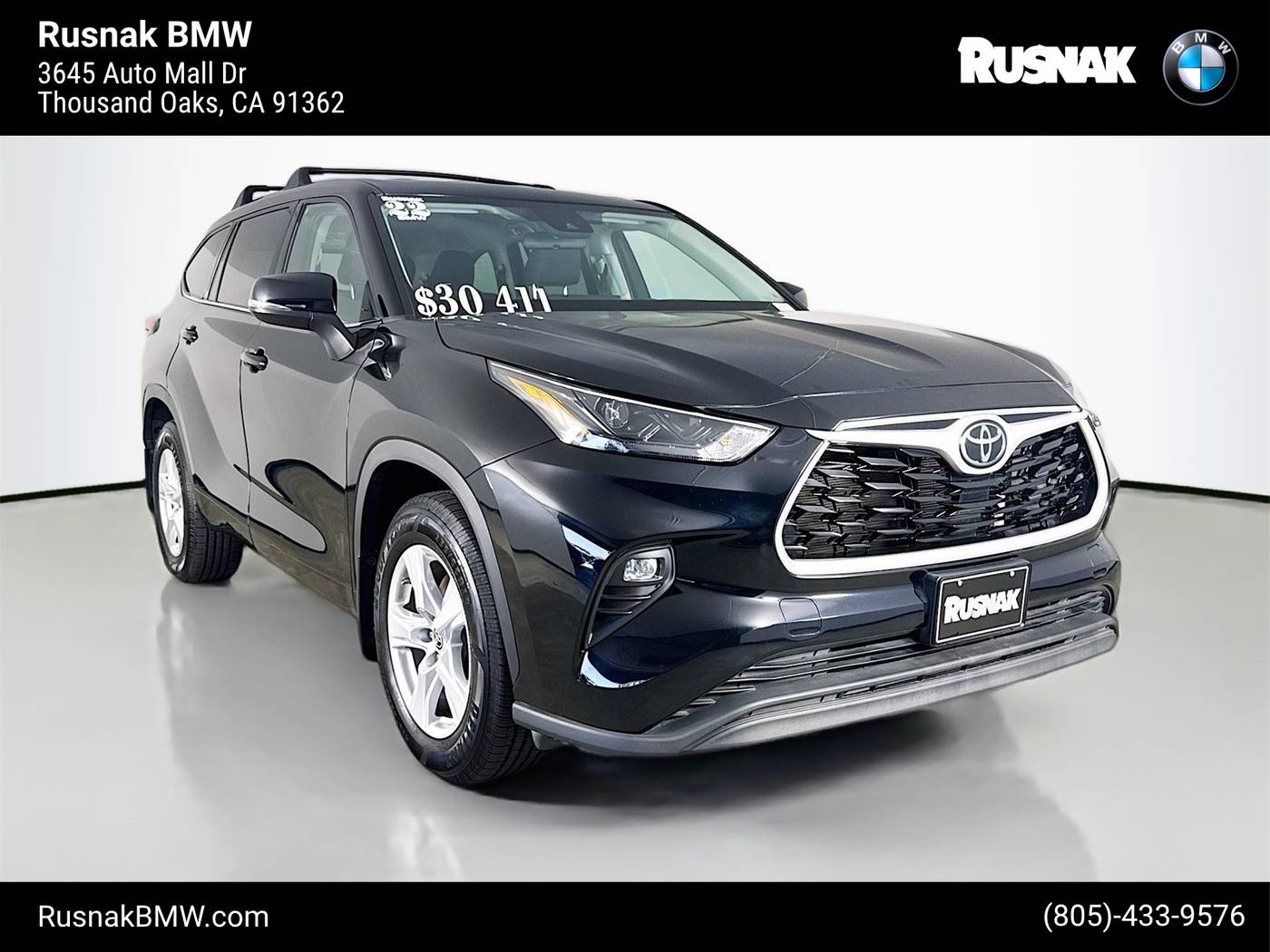 2022 Toyota Highlander LE — SUV — 41,376 mi — Thousand Oaks, CA