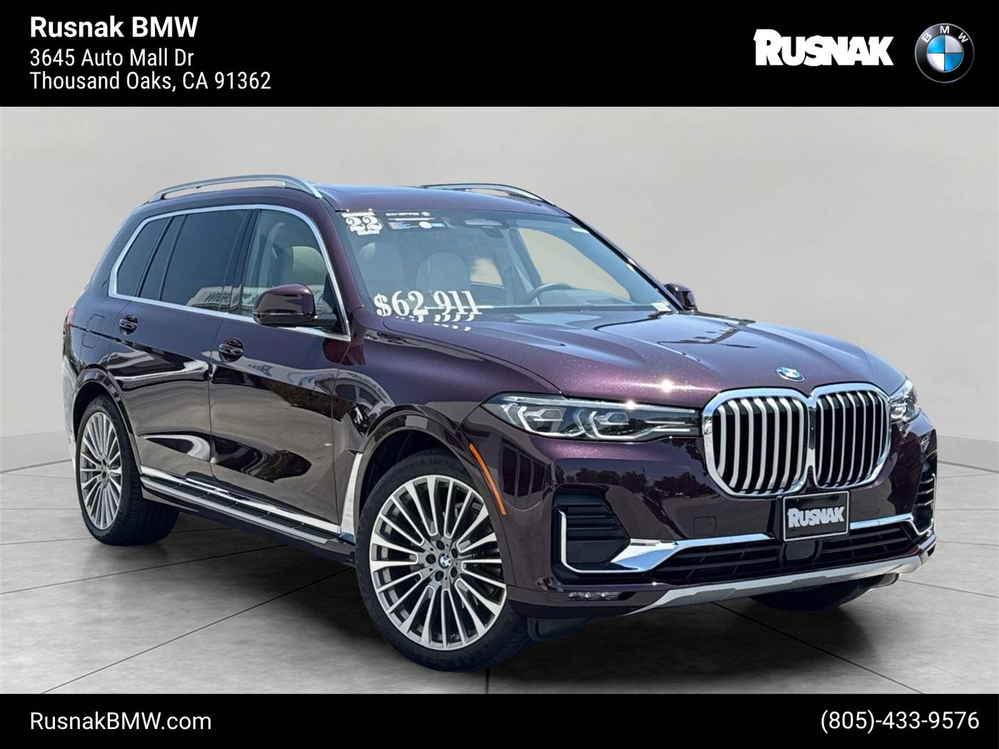 2022 BMW X7 40i — SUV — 7,218 mi — Thousand Oaks, CA