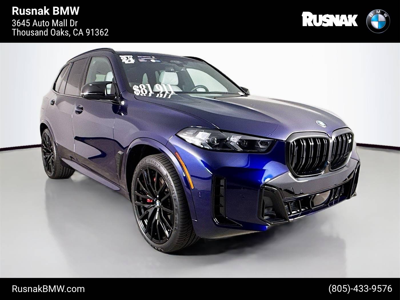 2024 BMW X5 M60i — SUV — 14,644 mi — Thousand Oaks, CA