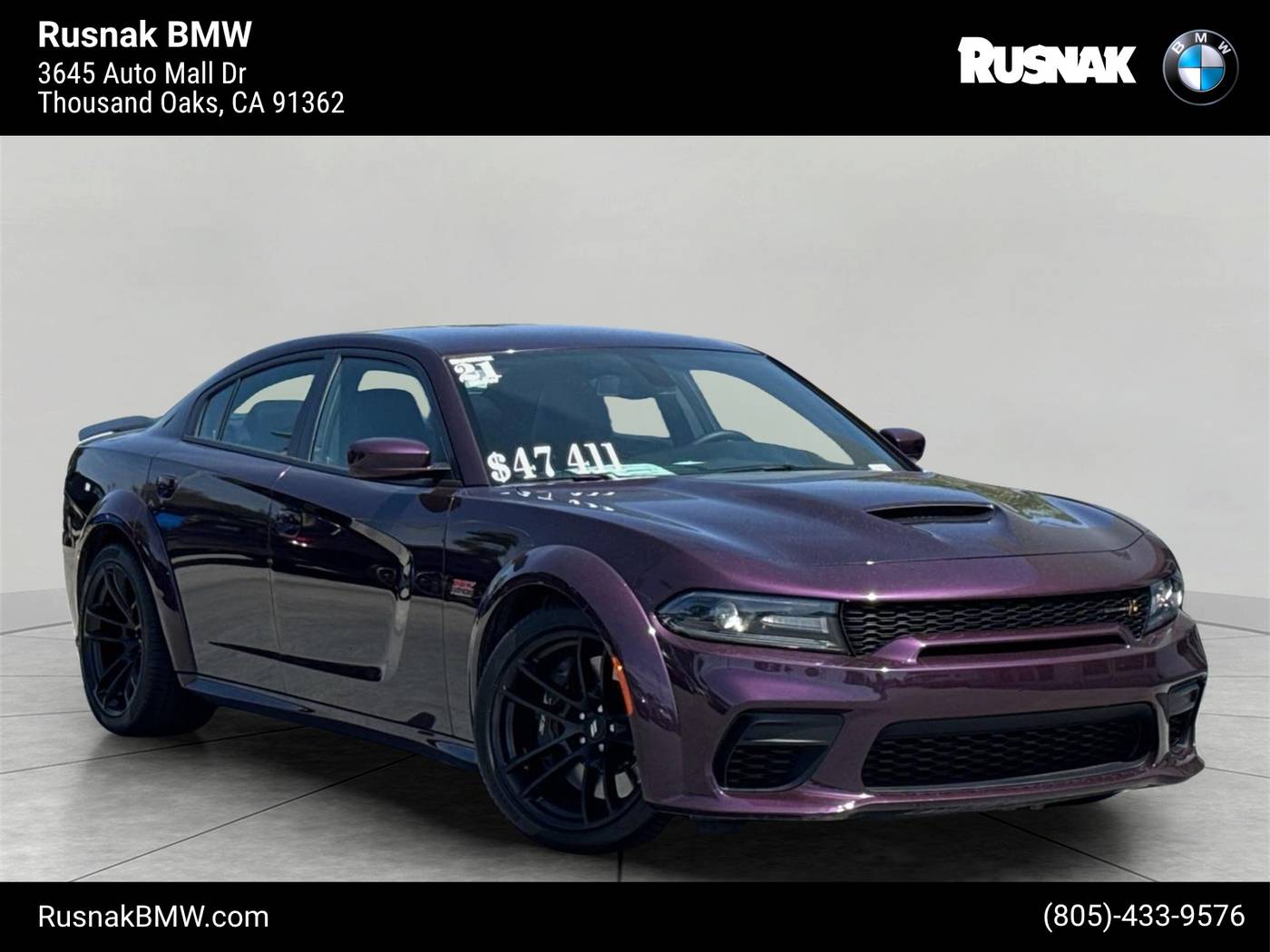 2021 Dodge Charger Scat Pack Widebody — Sedan — 41,090 mi — Thousand Oaks, CA