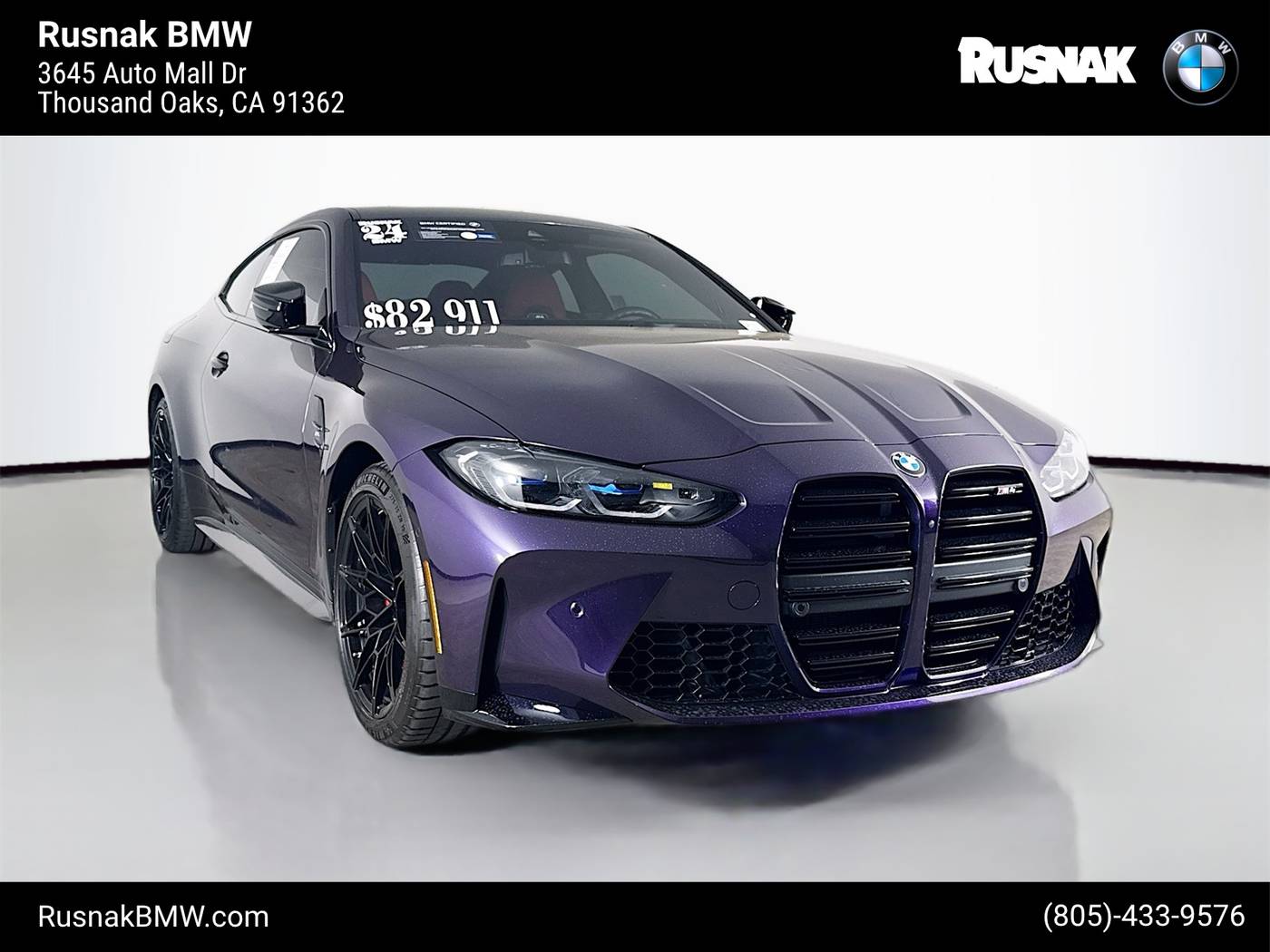 2024 BMW M4 Standard — Coupe — 9,623 mi — Thousand Oaks, CA