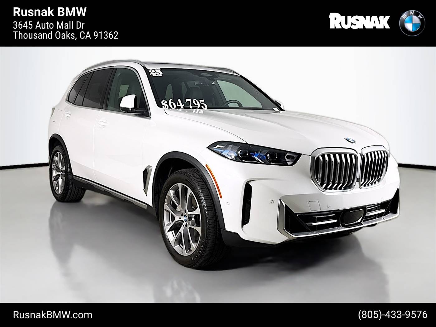 2025 BMW X5 40i — SUV — 6,462 mi — Thousand Oaks, CA