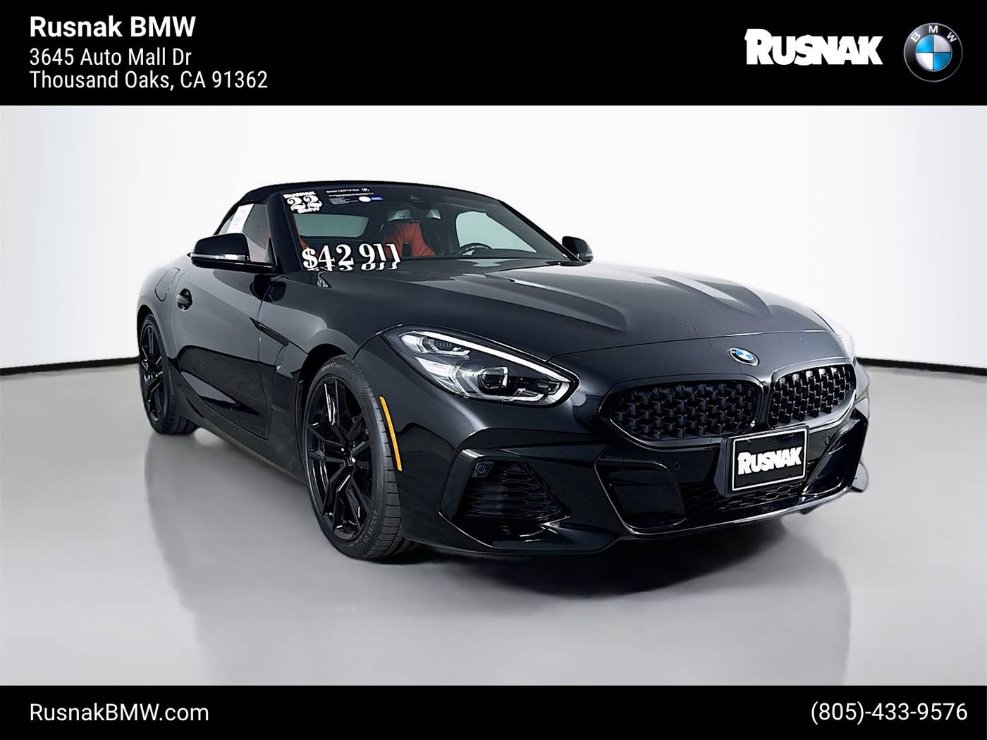 2022 BMW Z4 30i — Convertible — 18,283 mi — Thousand Oaks, CA