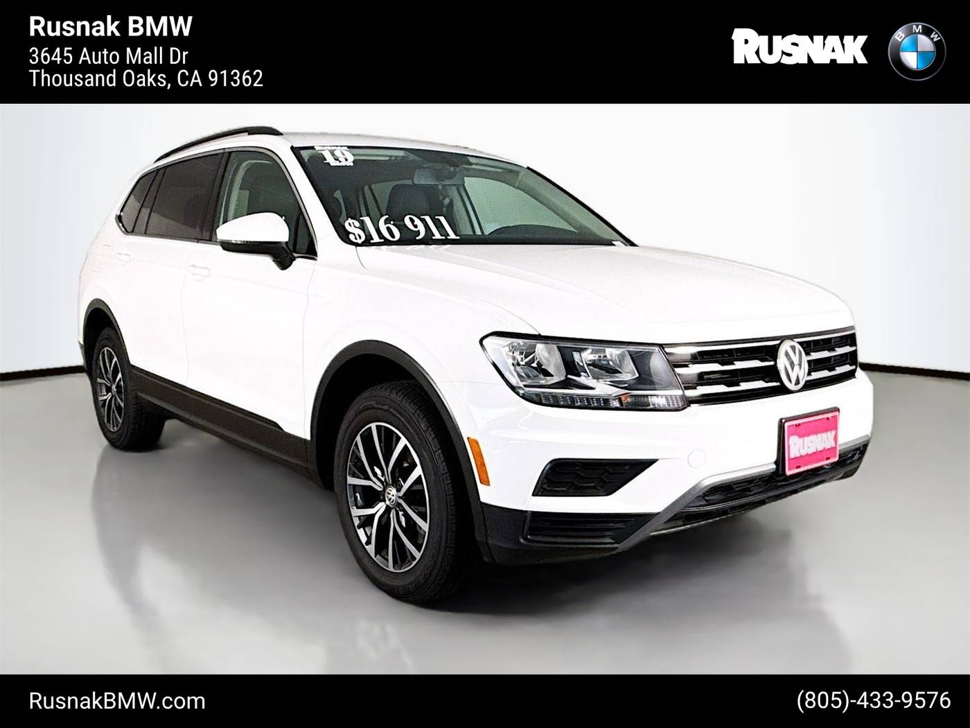 2019 Volkswagen Tiguan SE — SUV — 60,701 mi — Thousand Oaks, CA