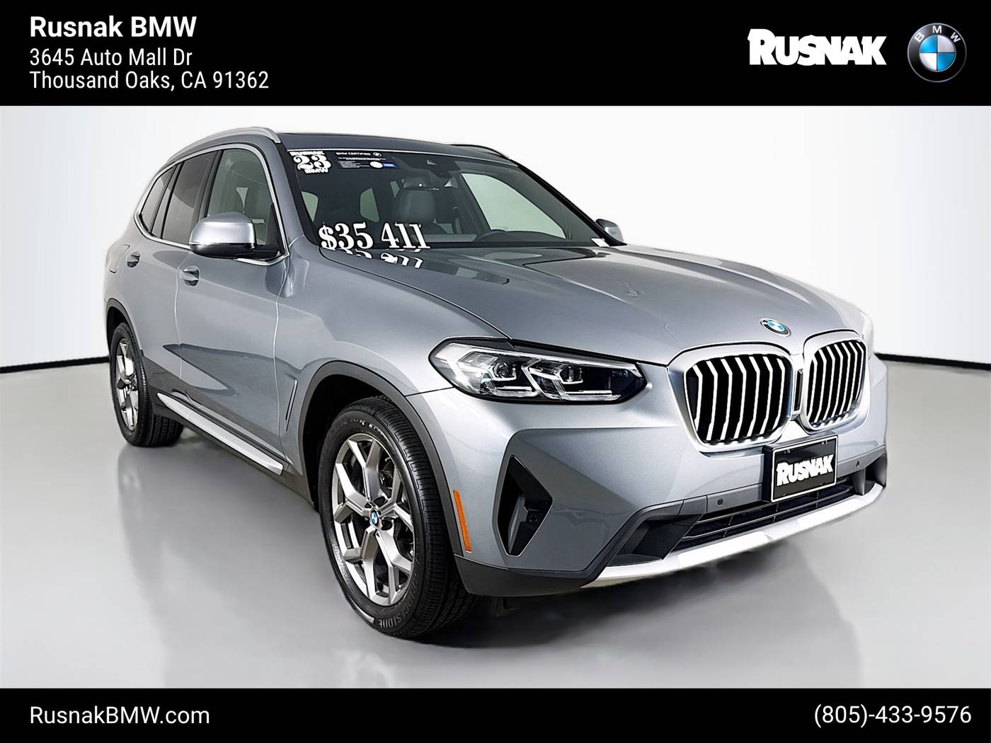 2023 BMW X3 30i — SUV — 37,372 mi — Thousand Oaks, CA