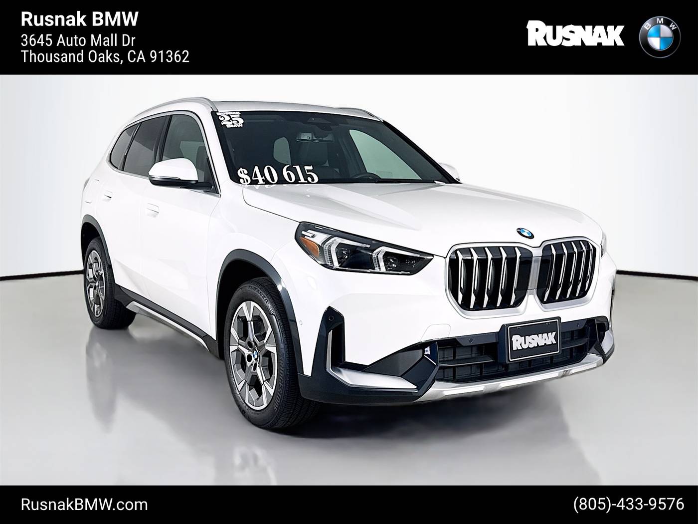 2025 BMW X1 28i — SUV — 7,524 mi — Thousand Oaks, CA