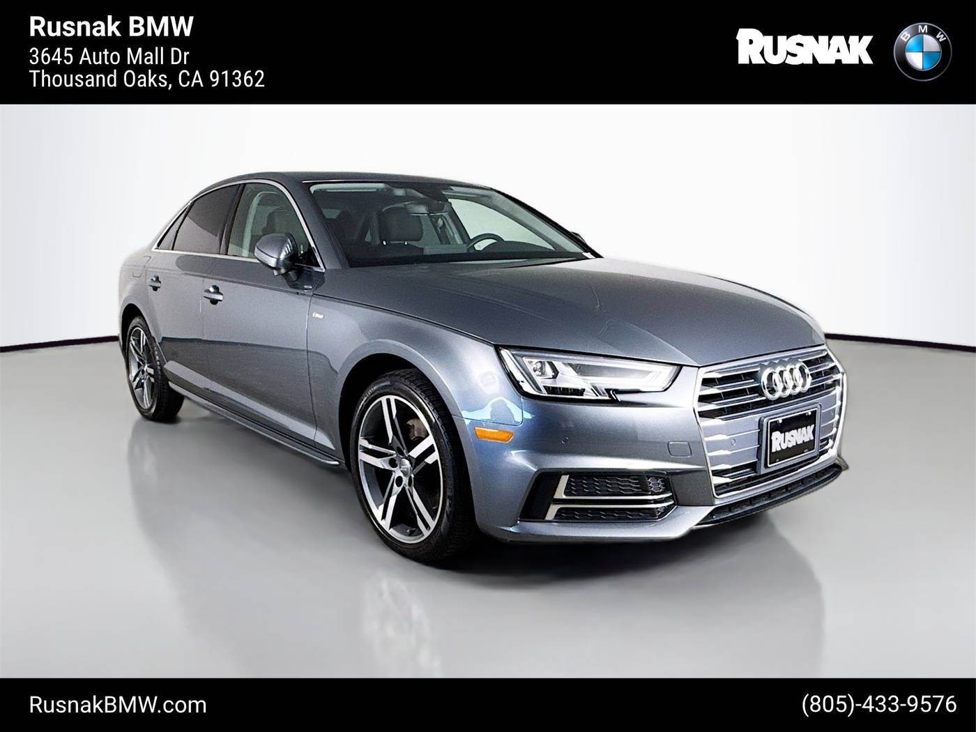 2018 Audi A4 ultra Premium Plus — Sedan — 34,061 mi — Thousand Oaks, CA