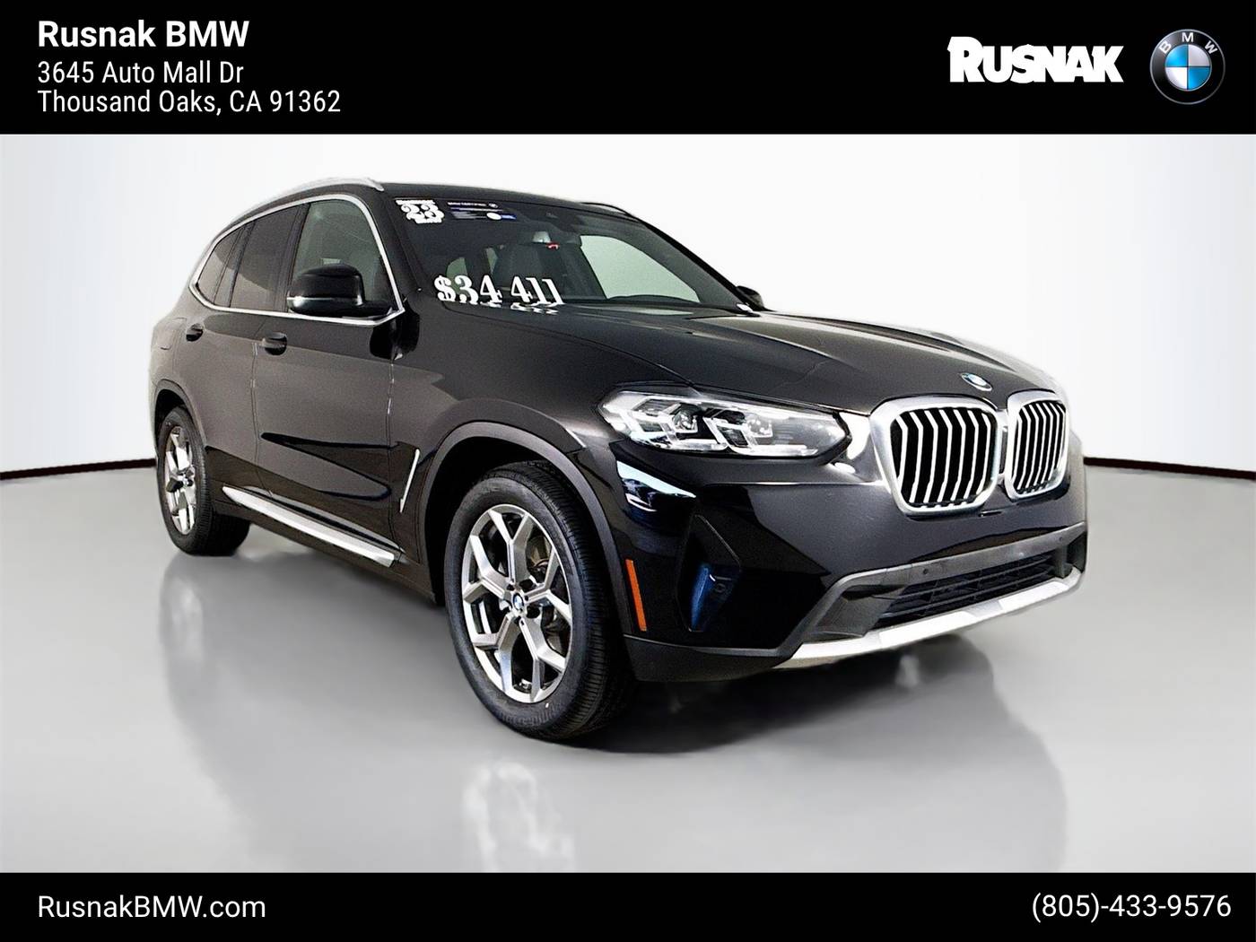 2023 BMW X3 30i — SUV — 37,941 mi — Thousand Oaks, CA