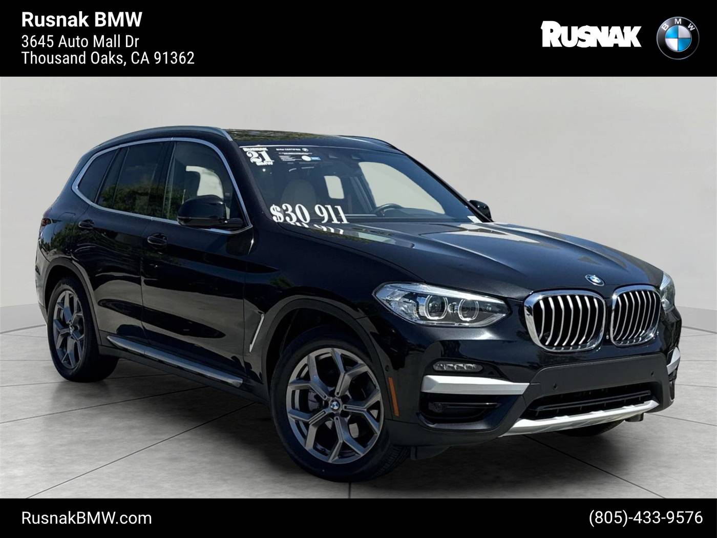 2021 BMW X3 30i — SUV — 40,018 mi — Thousand Oaks, CA