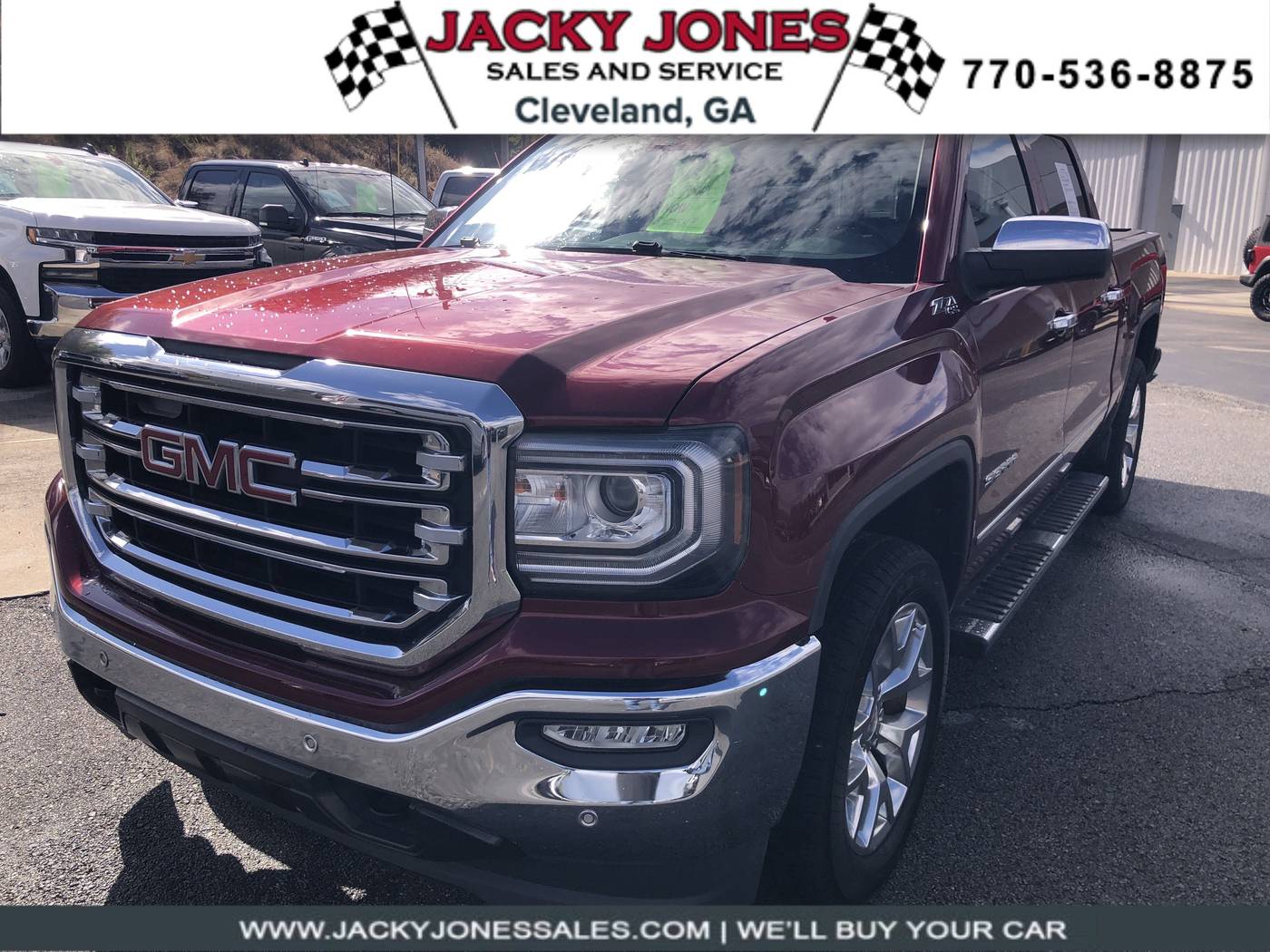2017 GMC Sierra 1500 SLT — Pickup Truck — 156,986 mi — Cleveland, GA