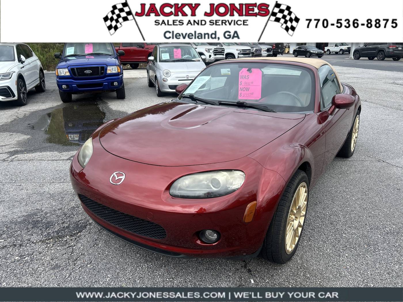 2006 Mazda MX-5 Miata Sport — Convertible — 107,967 mi — Cleveland, GA