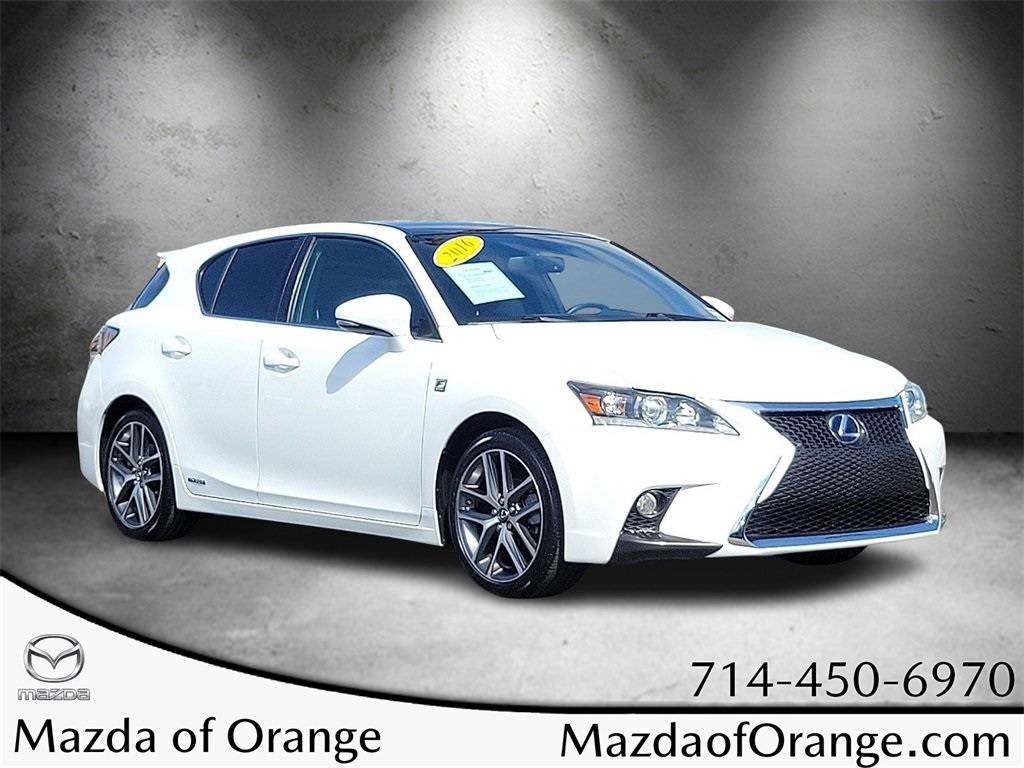 2016 Lexus CT CT 200h — Hatchback — 137,541 mi — Orange, CA
