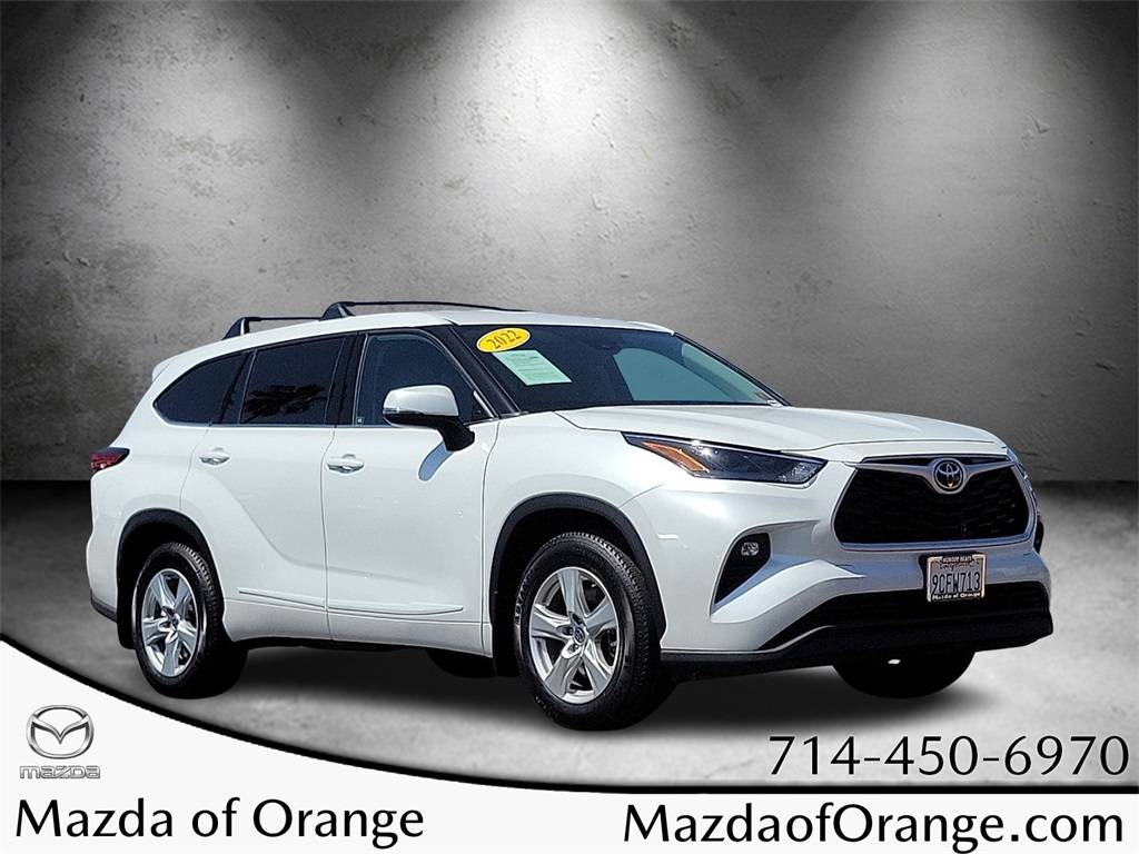 2022 Toyota Highlander LE — SUV — 39,265 mi — Orange, CA