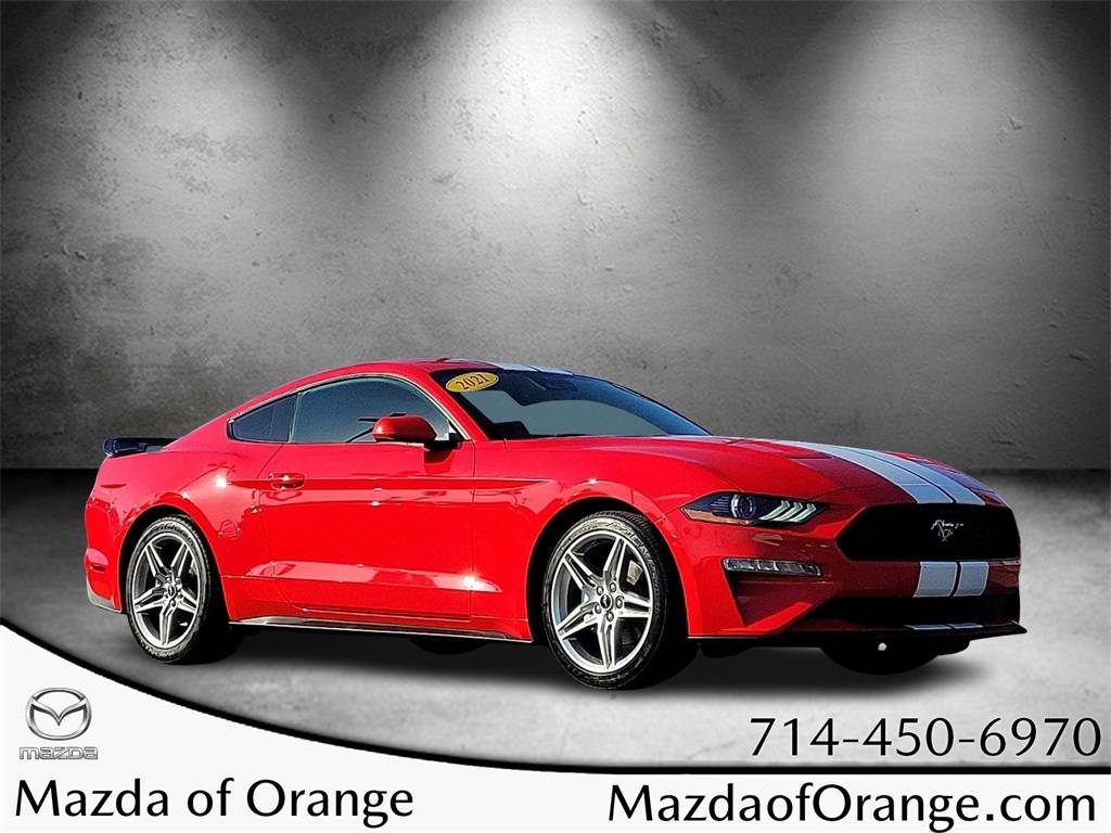 2021 Ford Mustang EcoBoost — Coupe — 25,000 mi — Orange, CA