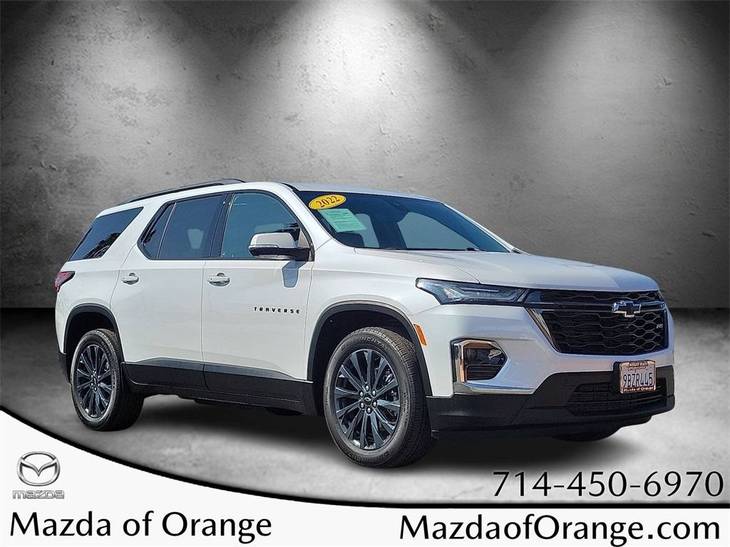 2022 Chevrolet Traverse RS — SUV — 22,586 mi — Orange, CA