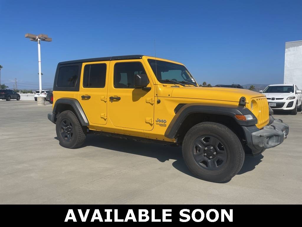 2019 Jeep Wrangler Sport — SUV — 35,192 mi — Orange, CA