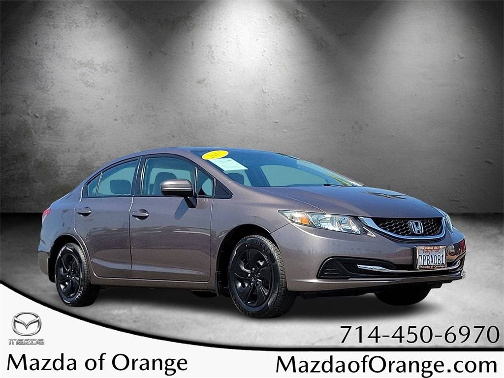 2015 Honda Civic LX — Sedan — 78,644 mi — Orange, CA